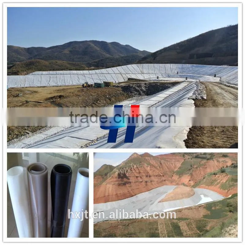 Ponds for aquaculture Impermeable leakproof LDPE geomembrane