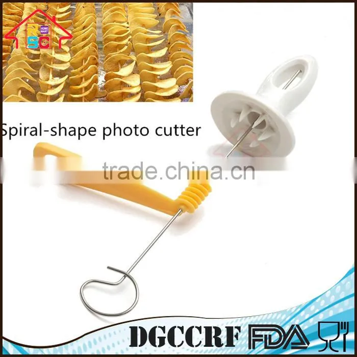 Kitchen Gadget Twisted Patato Spiral Cutter Slicer