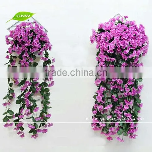 GNW FLV23 New style Fashion Artificial Ivy Vine Leaves Fake Foliage Flower Garland Plants Home Decoration for sale