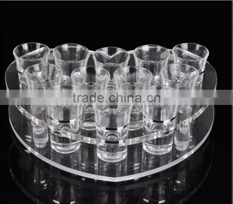 customized floor stand wine rack/liquor display stand/red wine bottle holder