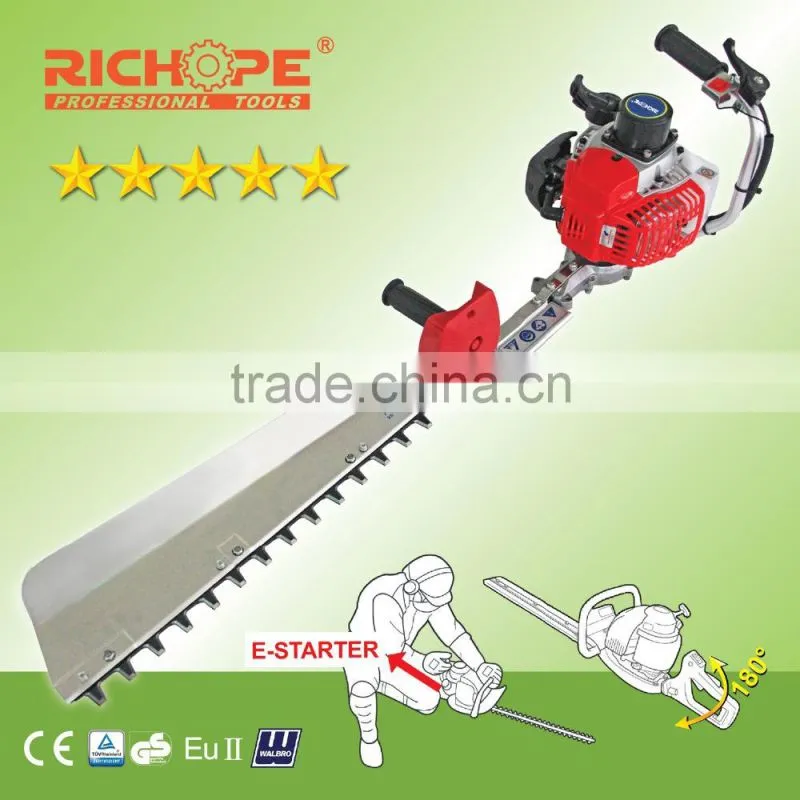 Single Blade Gasoline hedge trimmer 2-stroke power 22.5cc