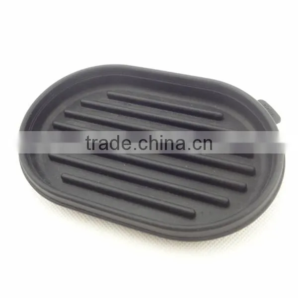 2014 brand new black silicone hanging soap holder