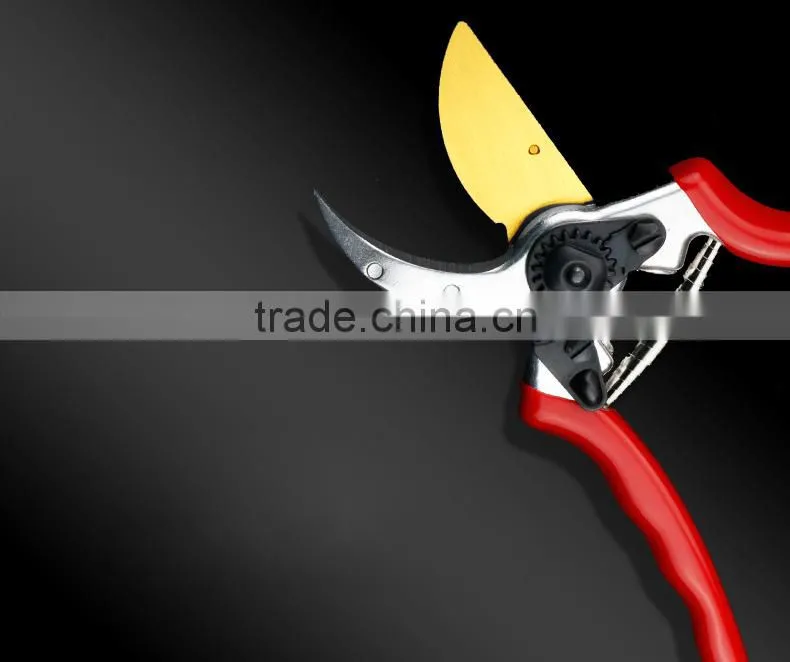 Sharpening Garden Scissor High Quality, Bypass Garden Pruning Shears Professional