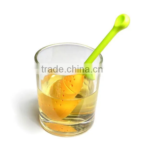 Funny design cheap tea spoon strainer