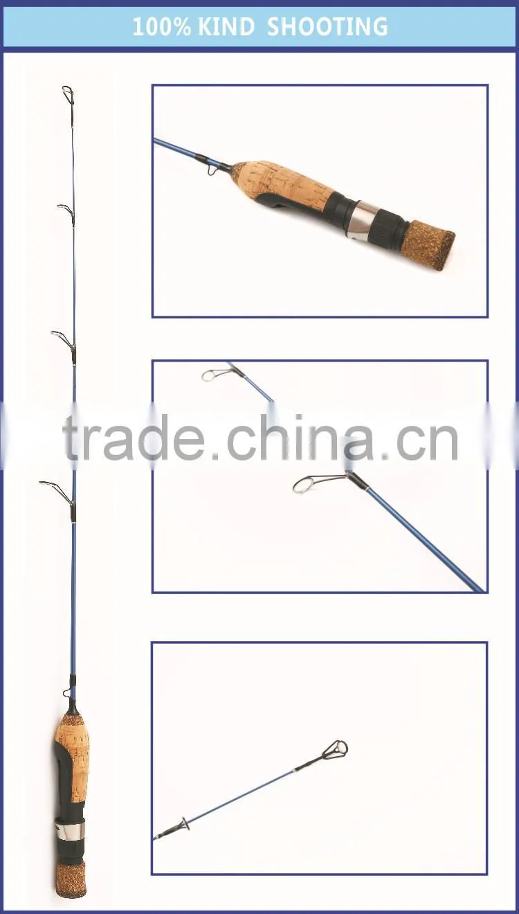 Fiberglass Ice Fishing Rod with Customized Length