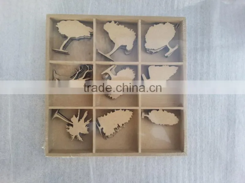 wall sticker decorative wood snow sticker