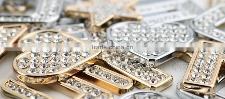 Rhinestone alphabet letter sticker for car decoration