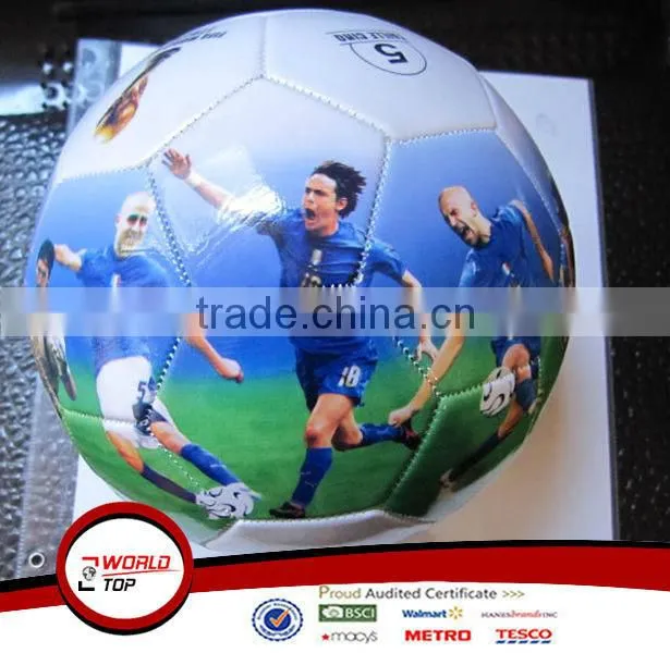 Gloss PVC 5# photoes Soccer Balls