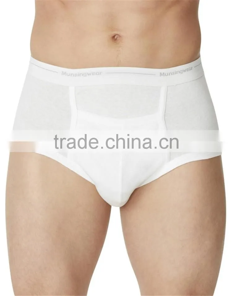 Comfortable breathable cotton fabric wholesale plain white boxer shorts