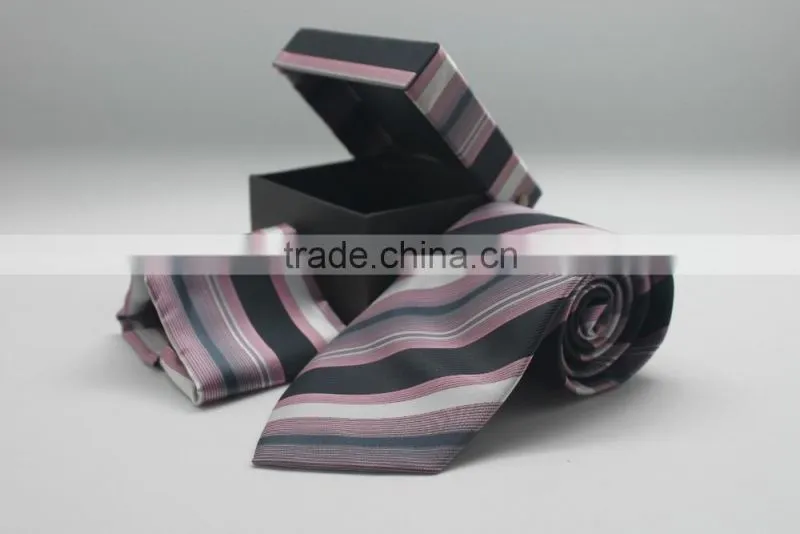 Company custom made belong to your own neckties gift match paper box