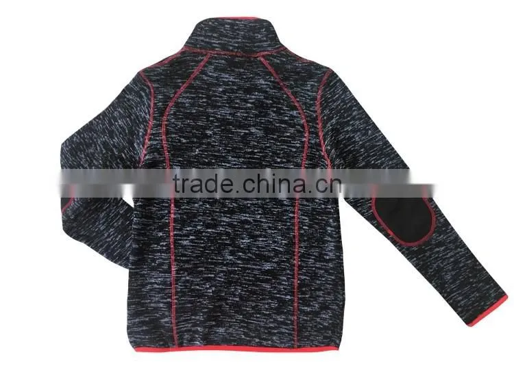 Women winter bodkin fleece sweatshirt ladys knitted jacket