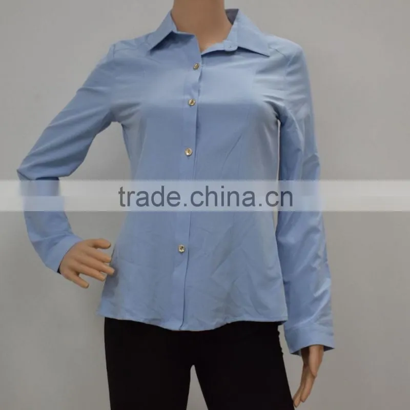 Top fashion Autumn European fashion long sleeve women blouses for women
