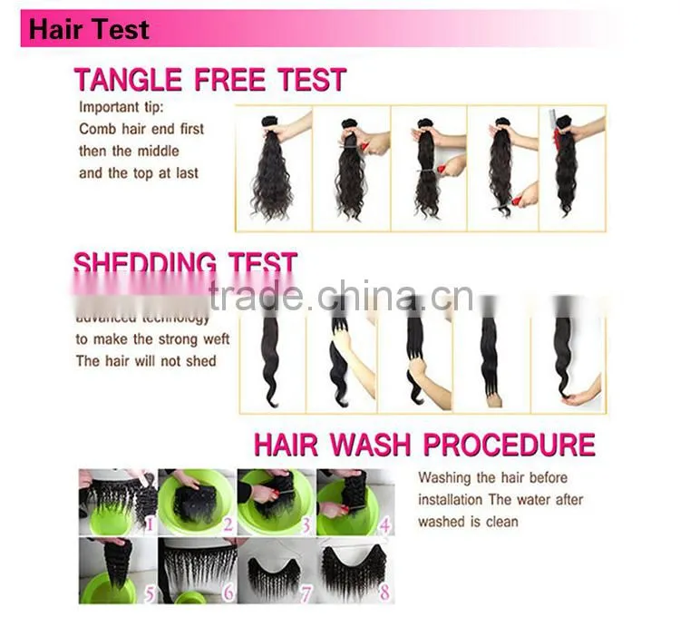 wholesale unprocessed virgin remy human hair water wave 100% human hair weave