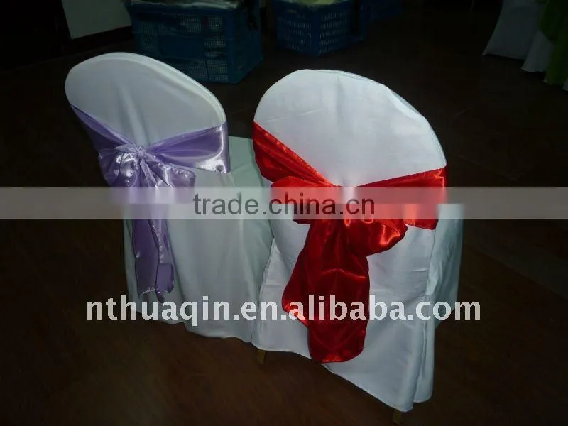Chair satin sash and chair decoration tie for wedding