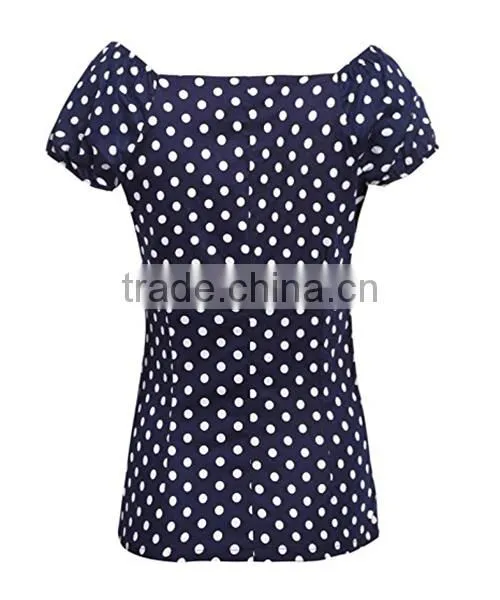 Good quality cheap price office blouse designs
