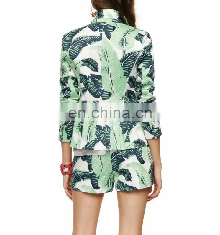 Ladies Fashion leather Jacket - Clothing factories in China ( YC30003 )