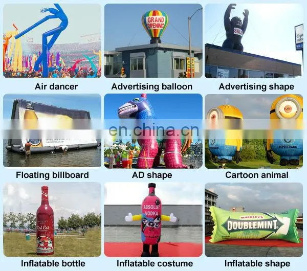 2015 new indoor and outdoor inflatable advertising product smiling face
