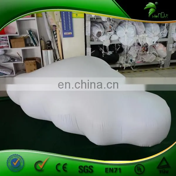 Best Selling Ceiling Cloud Balloon White Inflatable Party Decorations Lighting Colud Ball