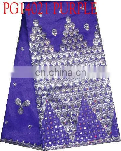elegant Nigerian geoger lace material(PG14021)