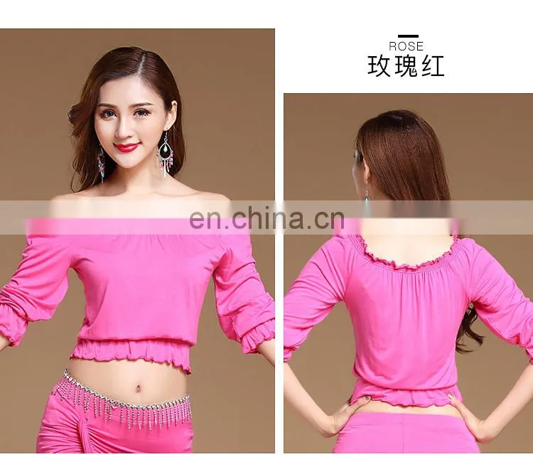 S-3120 Modal women belly dance training clothes