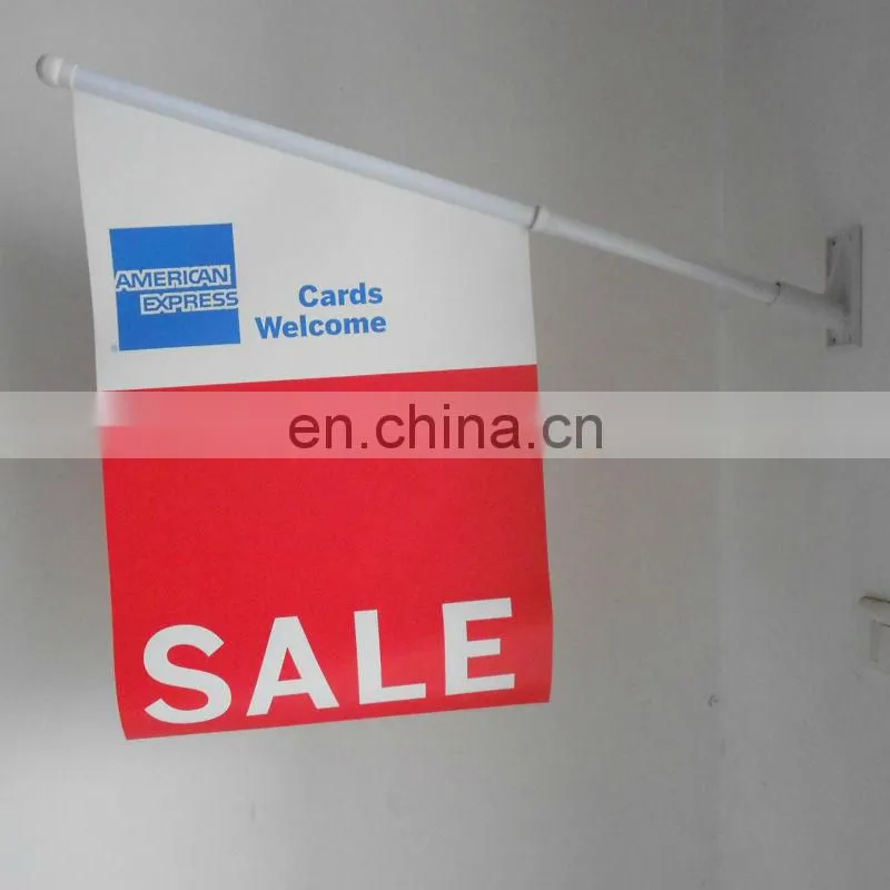 PVC outdoor promotion wall flag