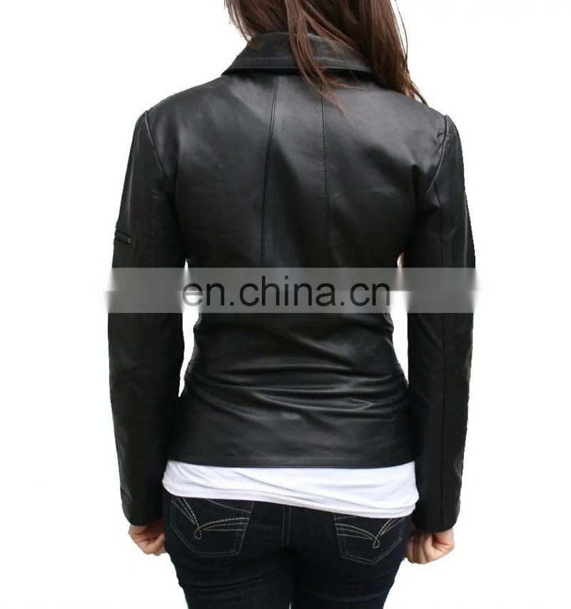 Leather Jacket, Women Finished Leather Jacket, Pakistan