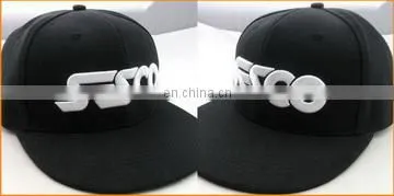 6 panels short brim 3D embroidery custom china snapback hats wholesale