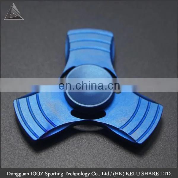 Nearly zero resistance long time spinning metal finger fidget spinner