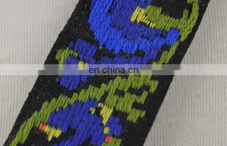 Hot sale jacquard ethnic ribbon trim for clothes