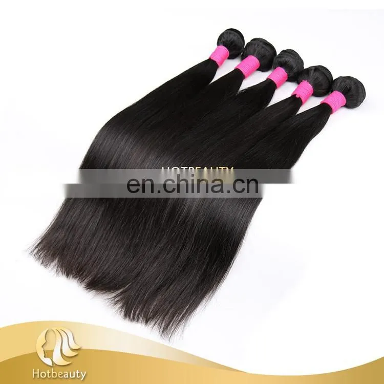 Hot sale popular bohemian hair weave straight hair