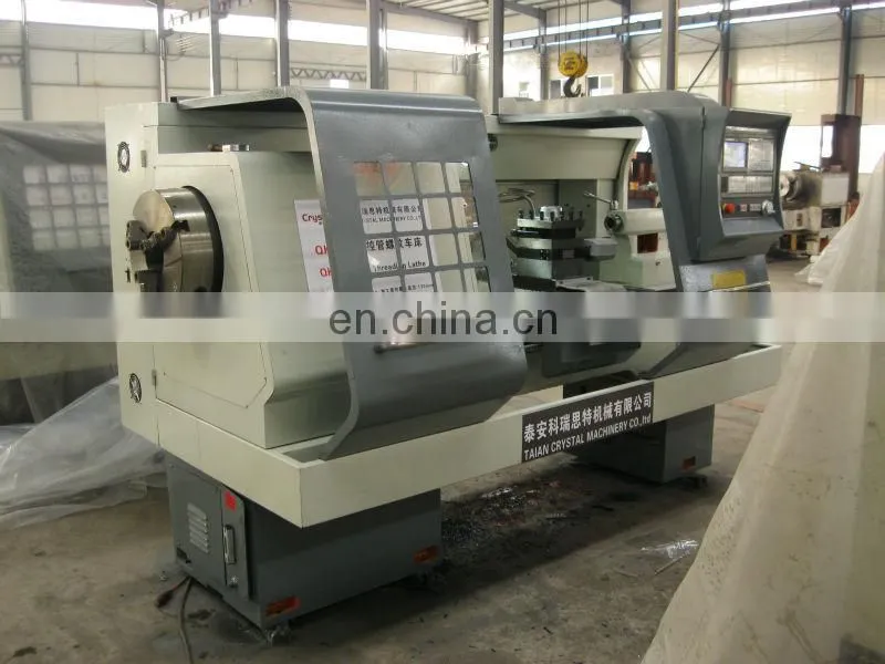 thread making cutting lathe machine for steel pipes QK1327