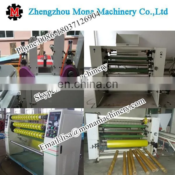 Gum Packing Adhesive Tape Coating Machine For Bangladesh Market