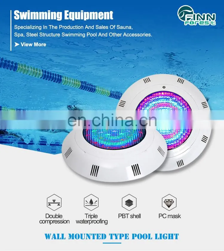 IP68 Led Surface Mounted Waterproof Transformer 12V Par56 Smd Led Swimming Pool Lighting