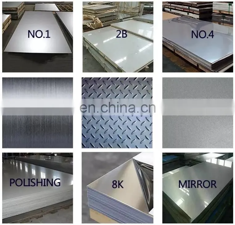 4x8 201 hairline finish stainless steel metal sheet punching machine