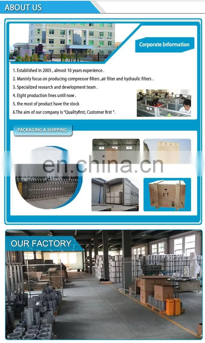 power plant Gas turbine cone air filter cartridge