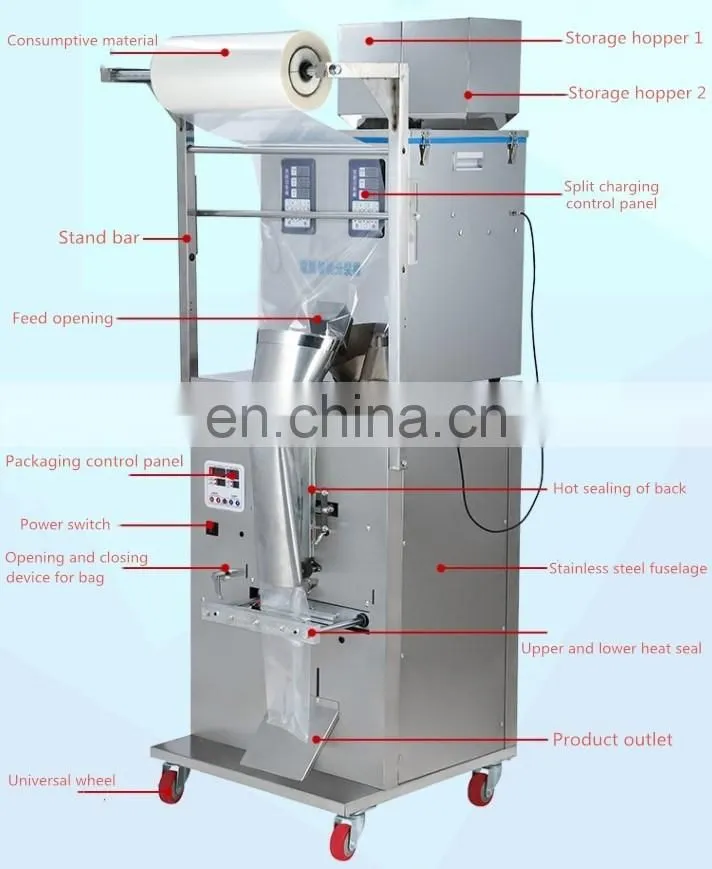 automatic premade stand up sauce pouch filling and sealing packaging machine