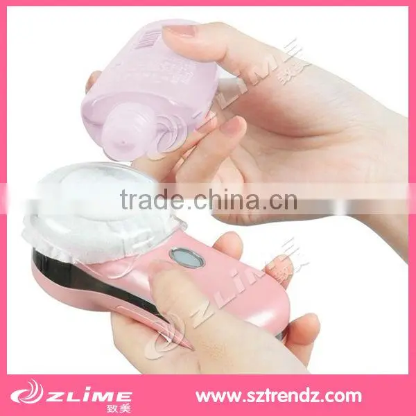 Rechargeable Handheld Infrared Heating ionic Vibrating Facial Massager