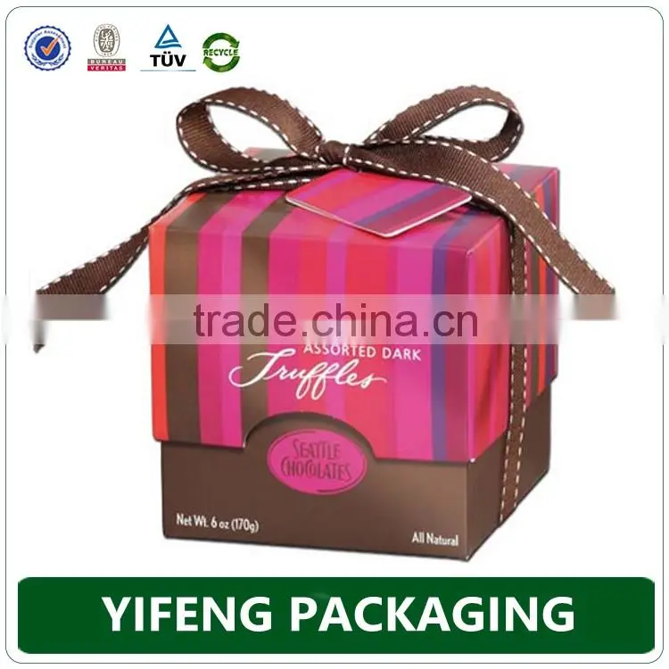 OEM Eco-Friendly custom printing 350gsm candy boxes wholesale in guangzhou factory