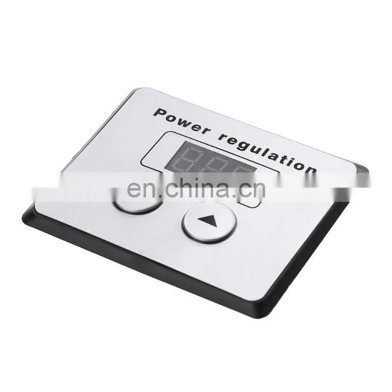 AC 220V 4000W SCR Digital Control SCR Electronic Voltage Regulator Speed Control Dimmer Thermostat, Electric Motor Speed Control