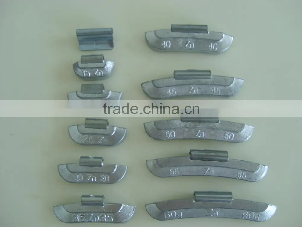 High quality auto Zn balance block for car epoxy coating