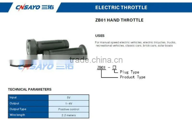 CNSAYO handle throttle(ZB01 for electric vehicles)