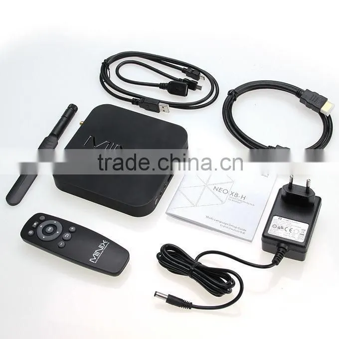 4K Media 2G 16G S802 Quad Core TV BOX MINIX NEO X8-H Android4.4 Smart TV BOX