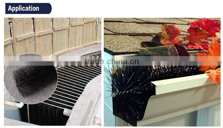 Stainless Steel and Plastic Material and Gutter Brush Cleaning Tool Type Gutter Worm