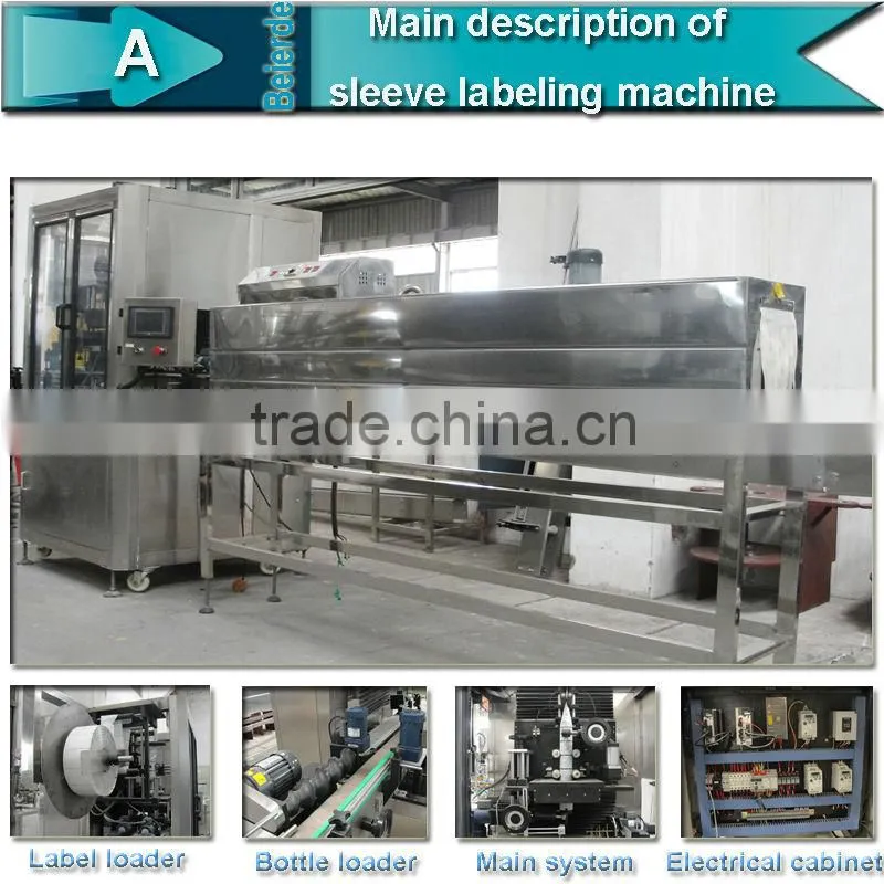 Automatic sleeve labeling machine