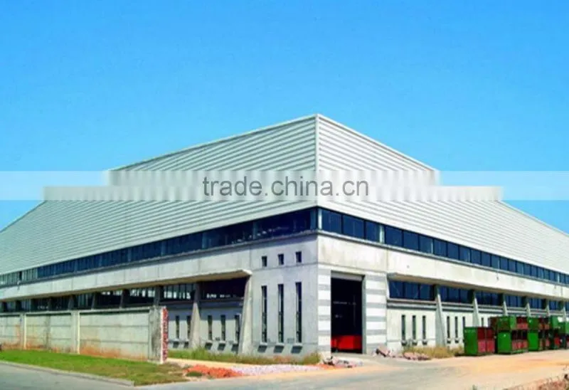 Hot dipped galvanized steel structure building