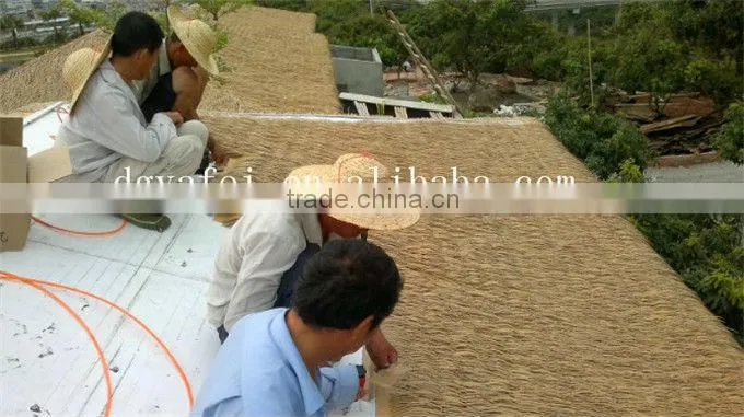 aluminum artificial thatch