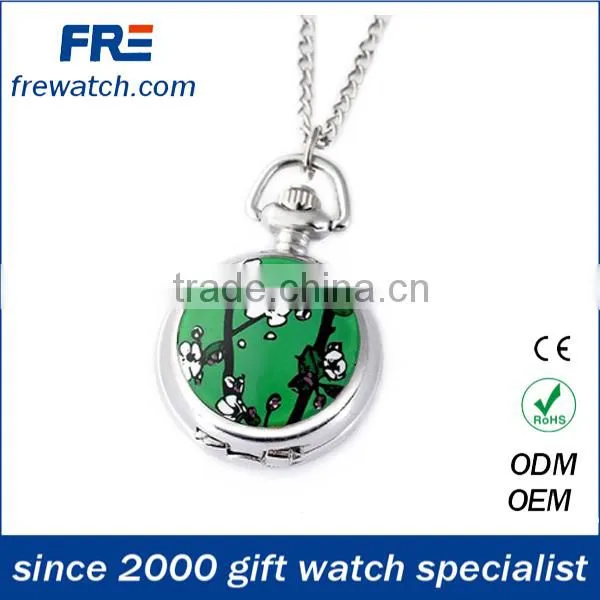 cute neck hanging pendant watch for girls quartz girls pocket watch