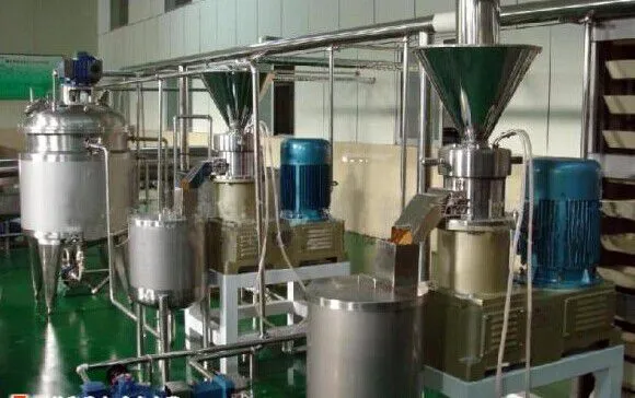 Complete Creamy Peanut Butter Grinding Grinder Making Machines/Peanut Butter Processing Line Production Plant Manufacturer