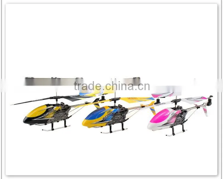 F102 3.5 CH IR RC Helicopter Mini Metal Remote Control Helicopter Gyro RTF