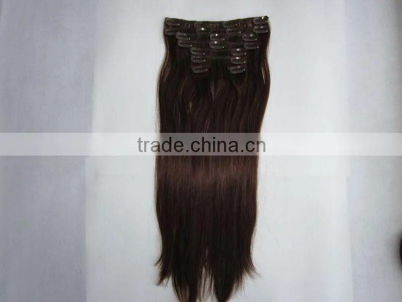 machine made 100% Human Indian Hair Extensions